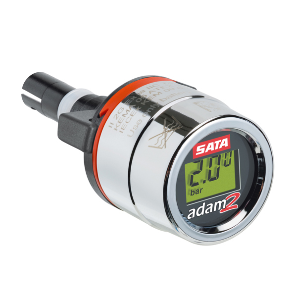SATA 160846 SATA ADAM N.T.ΨΗΦΙΑΚΟΣ ΜΕΤΡΗΤΗΣ ΠΙΕΣΗΣ (ΓΙΑ ΠΙΣΤΟΛΙΑ SATA ΕΚΤΟΣ minijet ΚΑΙ 5000B)