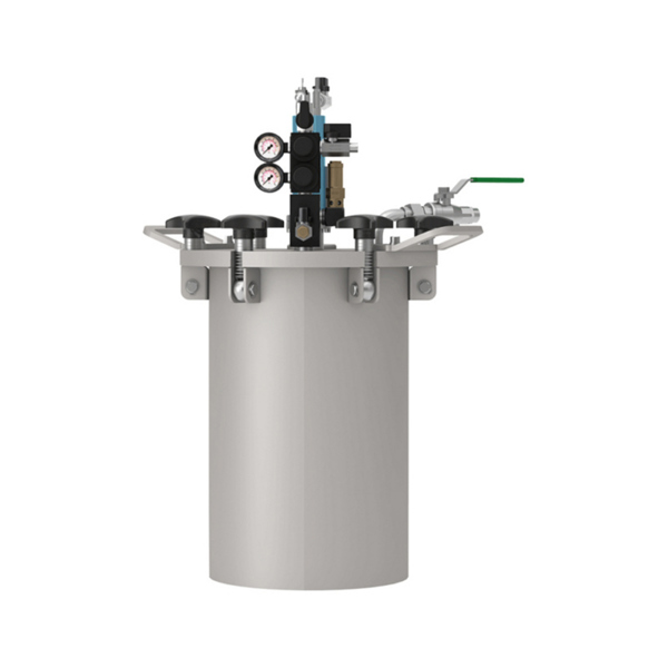 SATA 1182964 ΚΑΔΟΣ ΠΙΕΣΗΣ ΧΡΩΜΑΤΩΝ 22L, MPT 22, ΕΝΑ ΕΣ.ΚΑΔΟ LINER, 2ΠΛΟΣ ΡΥΘΜ., ΑΥΤΟΜ.ΑΝΑΔΕΥΣΗ