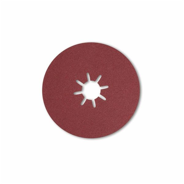 STARCKE 541W_125_36 ΔΙΣΚΟΣ ΦΙΜΠΕΡ AL/OX, Φ125MM, 8 ΧΑΡΑΞΕΙΣ, ΚΑΦΕ P36