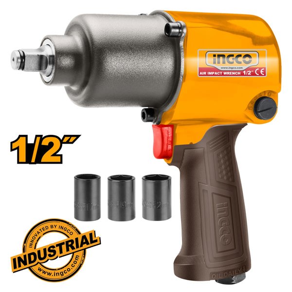 INGCO Αερόκλειδο 1/2" 610 Nm AIW12562