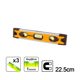 INGCO Αλφάδι Μίνι Μαγνητικό Alu 22.5cm HMSL01030
