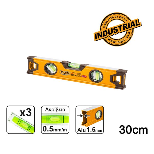 INGCO Αλφάδι Βαρέος Τύπου 30cm HSL08030