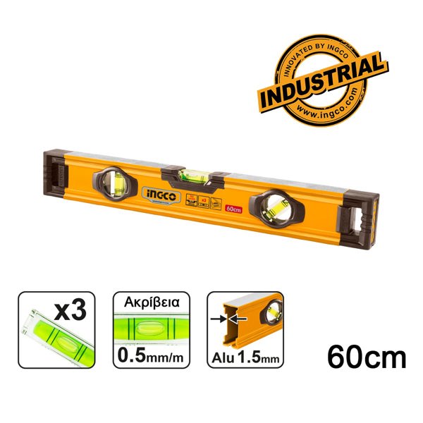 INGCO Αλφάδι Βαρέος Τύπου 60cm HSL08060