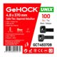 GeHOCK Δεματικά σε Μαύρο Χρώμα 4.8x370mm 100 τεμ. GeHOCK 148370