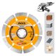 INGCO Διαμαντόδισκος Δομικών Γενικής Χρήσης 125mm DMD011252