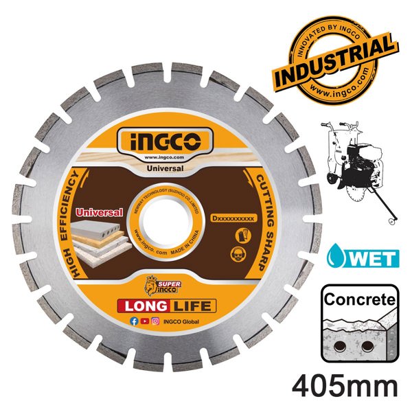 INGCO Διαμαντόδισκος Μπετού 405mm DMD044052