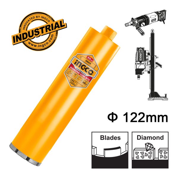 INGCO Διαμαντοκορώνα Μπετού Kαροτιέρας 122mm DCB581228