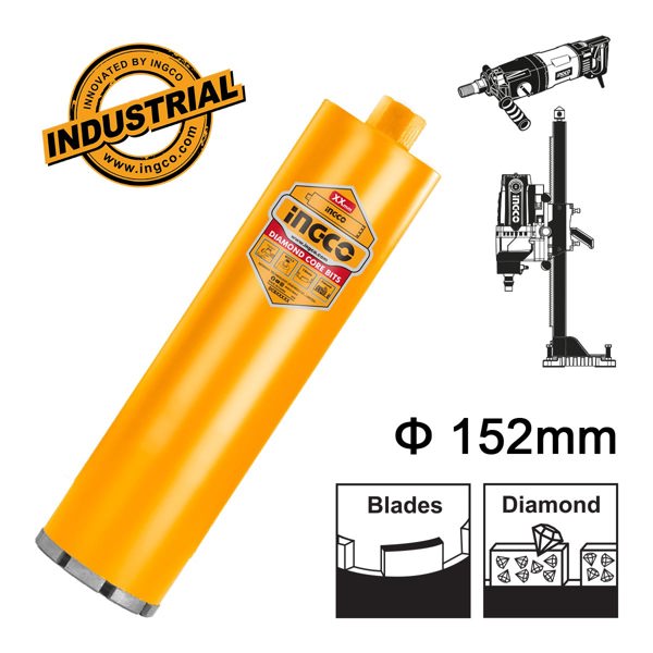 INGCO Διαμαντοκορώνα Μπετού Kαροτιέρας 152mm DCB581528