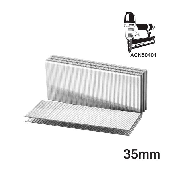 INGCO Δίχαλα 35mm Ga18 Αεροκαρφωτικού ACN50401 CCSNLI6005 AST18351