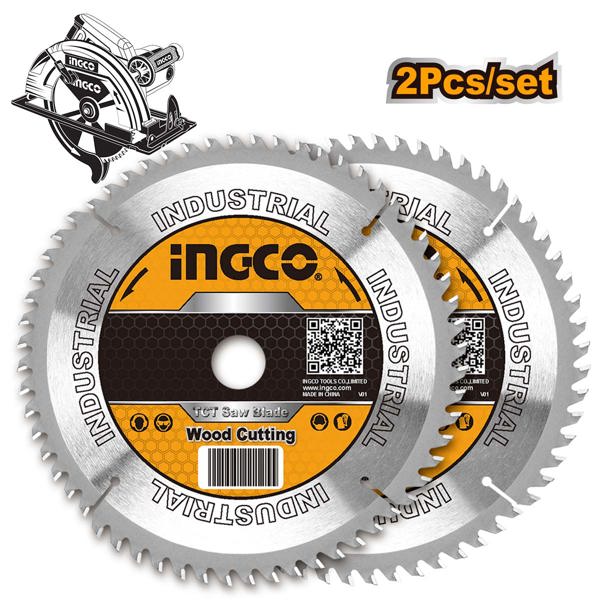 INGCO Δίσκος Κοπής Ξύλου 2 τεμ 235mm TSB1235252