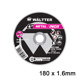 Wältter Δίσκοι Κοπής Σιδήρου / Inox Waltter 180x1.6mm 1801622 001801622231