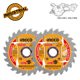 INGCO Δίσκος Κοπής Ξύλου 2 τεμ. Φ140mm TSB1403