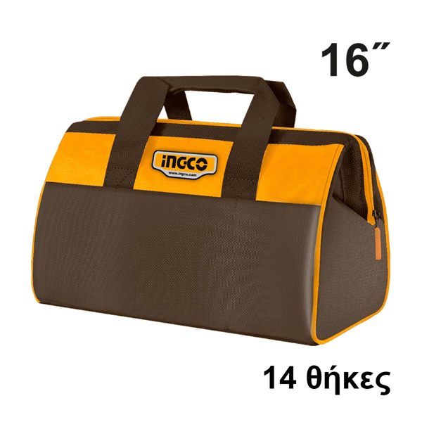 INGCO Εργαλειοθήκη Τσάντα 16" HTBG281628