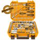 INGCO Εργαλεία Χειρός και Καρυδάκια 1/4"-1/2" Σετ 100 τεμ. HKTHP21001