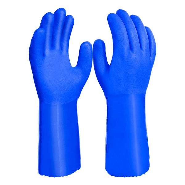 INGCO Γάντια Λαστιχένια PVC XL  12" HGVP04-XL