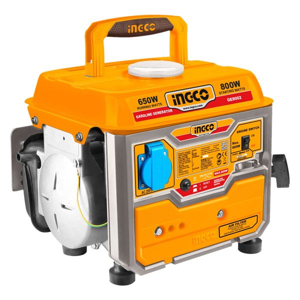 INGCO Γεννήτρια Βενζίνης Βαλιτσάκι 0.8kW  1kVA  2HP GE8002