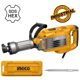 INGCO Ηλεκτρικό Κατεδαφιστικό Πιστολέτο 1700W HEX 14kg PDB170068
