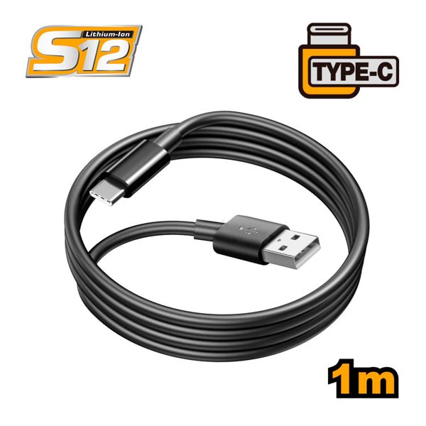 INGCO Καλώδιο Φόρτισης USB-A σε Type-C 1m IUCC01