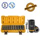 INGCO Καρυδάκια Μακριά Αέρος 1/2"  Σετ 10 τεμ. HKISSD12102L