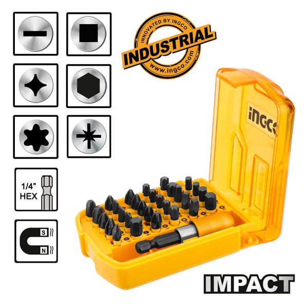 Κατσαβιδόμυτες 25mm Impact Σετ 30 τεμ.