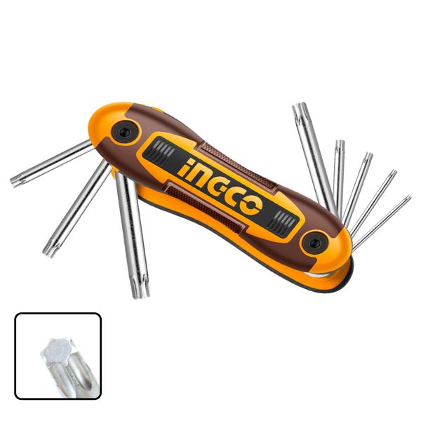 INGCO Κλειδιά Torx Σουγιάς T9-T40mm HHK14083