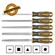 INGCO Λίμες Σιδήρου 200mm Σετ 5 τεμ. HKTFS0508