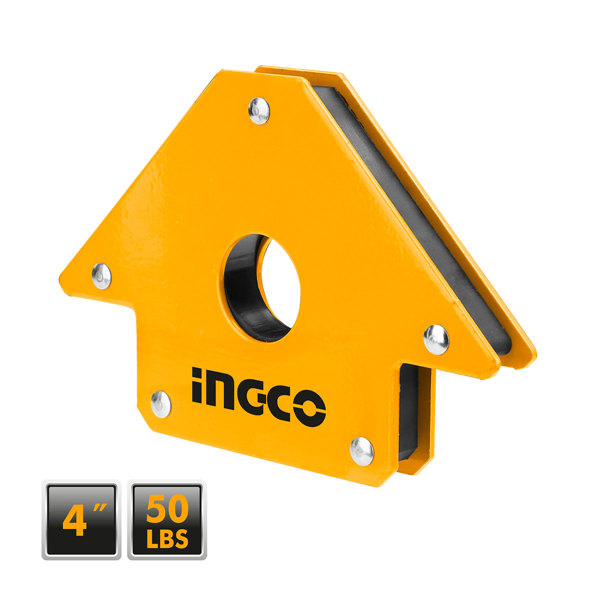 Ingco Μαγνητική Γωνία Συγκόλλησης 50lbs Amwh50041 6925582138429