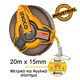 INGCO Μετροταινία 20m x 15mm HFMT1820