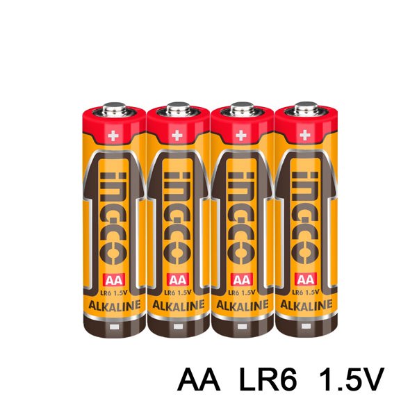 INGCO Μπαταρία Αλκαλική LR6 (ΑΑ) 4 τεμ. HAB2A01