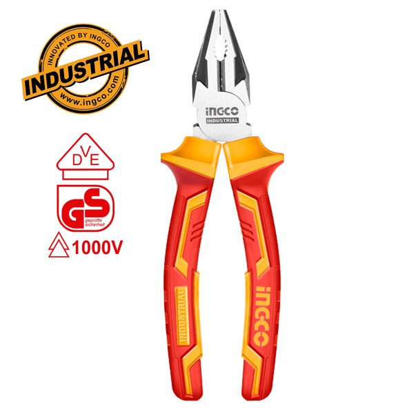 INGCO Πένσα Ηλεκτρολόγου VDE 180mm HICP28188
