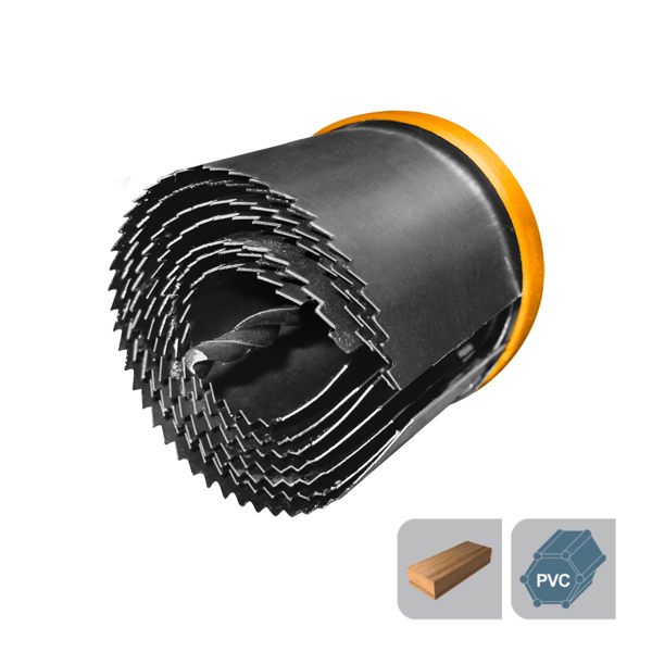 INGCO Ποτηροτρύπανα Κοπής Ξύλου Σετ 7 τεμ 26-63mm AKHS702