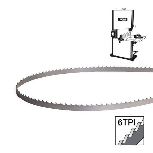 INGCO Πριονοκορδέλα για Ξύλο 1575mm BAS3502.44