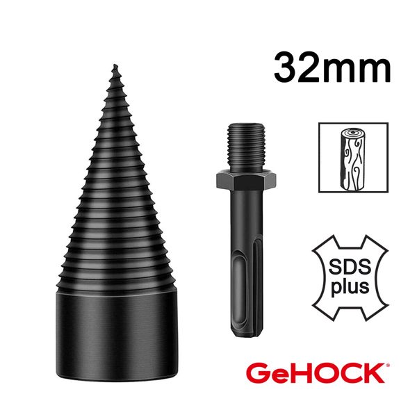 GeHOCK Σχίστης Ξύλου Δραπάνου 32mm SDS plus GeHOCK WSDS032