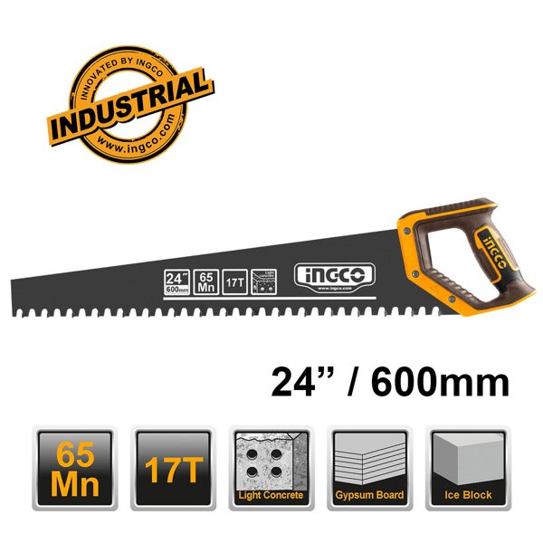 INGCO Σεγάτσα Δομικών 600mm HCBS016001