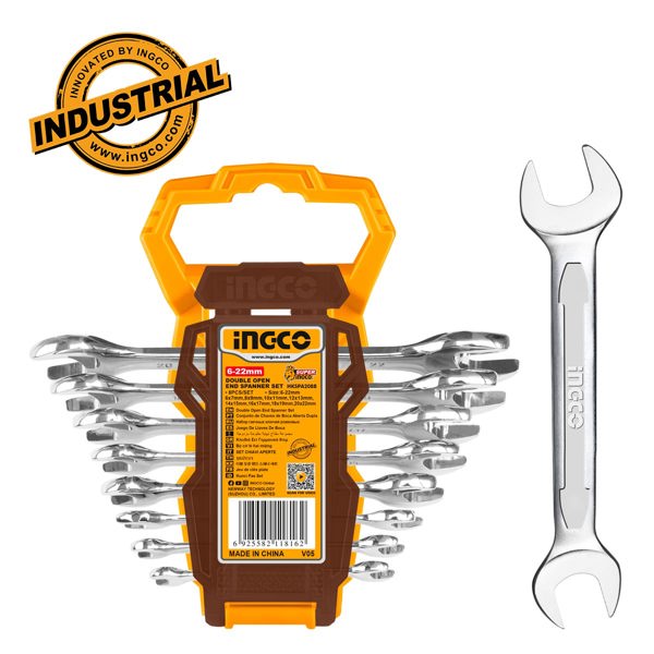 INGCO Σετ 8 τεμ. Γερμανικά 6-22 mm HKSPA2088