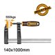 INGCO Σφιγκτήρας Μαραγκών Βαρέος Τύπου 140x1000mm HFC021404
