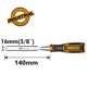 INGCO Σκαρπέλο Ξύλου 16mm HWC0816