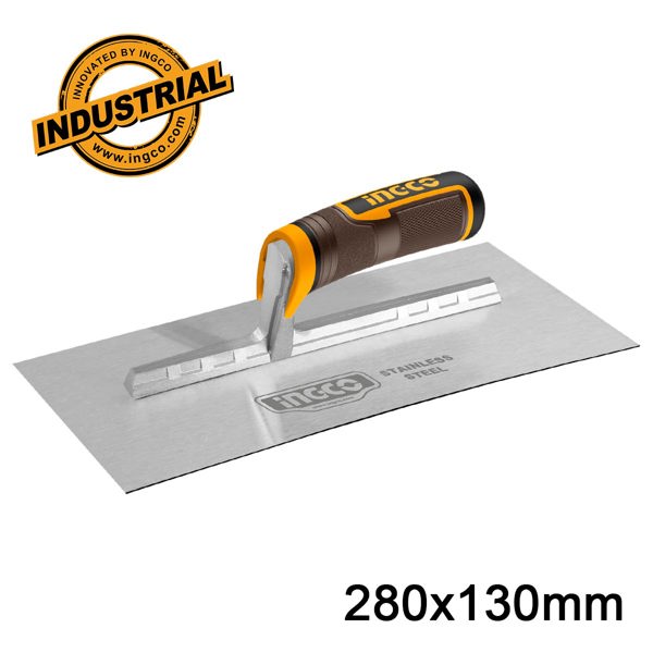 INGCO Σπάτουλα Πλακιδίων Ίσια INOX 280x130mm HPT28138