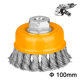 INGCO Συρματόβουρτσα Γωνιακού Tροχού M14 100mm WB21001