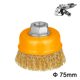 INGCO Συρματόβουρτσα Γωνιακού Tροχού M14 75mm WB10751