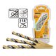 INGCO Τρυπάνια Μετάλλου HSS 2-8mm Σετ 8 τεμ. AKDB0801
