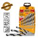 INGCO Τρυπάνια Μετάλλου HSS 2-10mm Σετ 9 τεμ. AKD1095