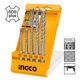 INGCO Τρυπάνια SDS Plus 6-12mm Σετ 5 τεμ. AKD2052