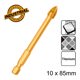 INGCO Τρυπάνι Πλακιδίων Γυαλιού 10x85mm DBG1131008
