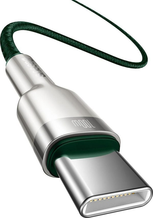 Καλώδιο USB Baseus USB-C - USB-C 2 m Πράσινο (baseus_20210316150155)