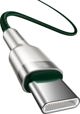 Καλώδιο USB Baseus USB-C - USB-C 2 m Πράσινο (baseus_20210316150155)