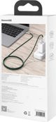 Καλώδιο USB Baseus USB-C - USB-C 2 m Πράσινο (baseus_20210316150155)