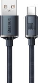 Baseus Type-C Crystal Shine series fast charging data cable 100W 1.2m Black (CAJY000401) (BASCAJY000401)