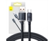 Baseus Type-C Crystal Shine series fast charging data cable 100W 1.2m Black (CAJY000401) (BASCAJY000401)