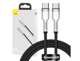 Καλώδιο USB Baseus USB-C - USB-C 1 m Μαύρο (baseus_20210316144810)